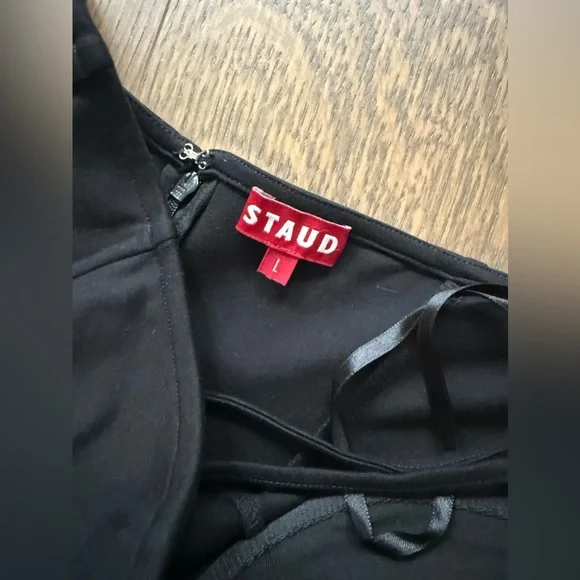 STAUD Black Dress - Picture 10 of 12